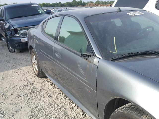 2G2WR524341311370 - 2004 PONTIAC GRAND PRIX ნაცრისფერი ფოტო 9