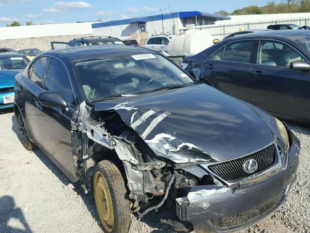 JTHCK262675012760 - 2007 LEXUS IS 250 GRAY photo 1