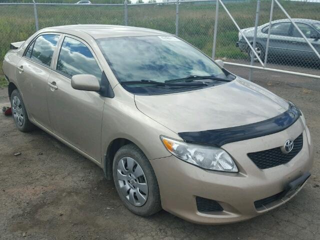 2T1BU40E29C033066 - 2009 TOYOTA COROLLA BA BEIGE photo 1