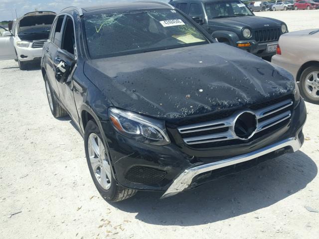 WDC0G4JB5JV056632 - 2018 MERCEDES-BENZ GLC 300 BLACK photo 1