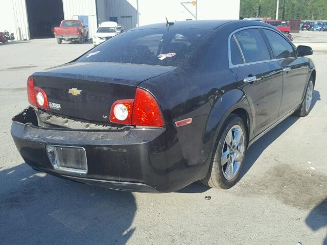 1G1ZH57B49F221995 - 2009 CHEVROLET MALIBU 1LT შავი ფოტო 4