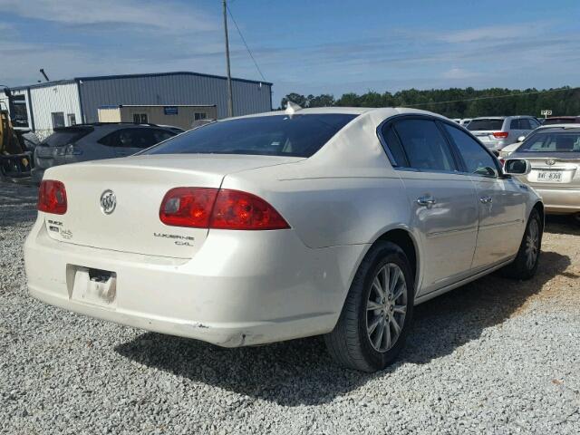 1G4HD57M29U122406 - 2009 BUICK LUCERNE CX WHITE photo 4