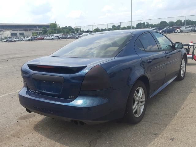 2G2WR524151147618 - 2005 PONTIAC GRAND PRIX ლურჯი ფოტო 4