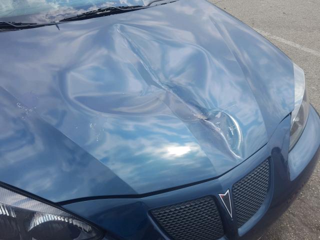 2G2WR524151147618 - 2005 PONTIAC GRAND PRIX ლურჯი ფოტო 9