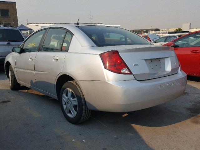 1G8AZ55FX7Z120344 - 2007 SATURN ION LEVEL SILVER photo 3