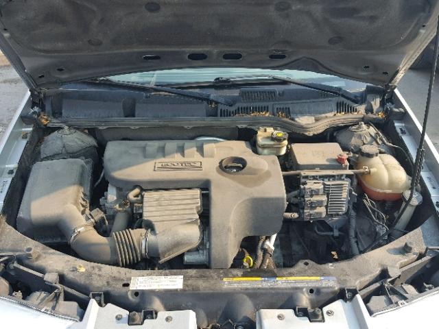 1G8AZ55FX7Z120344 - 2007 SATURN ION LEVEL SILVER photo 7