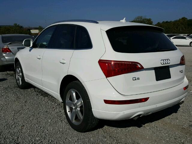 WA1LFAFP3CA010603 - 2012 AUDI Q5 PREMIUM WHITE photo 3