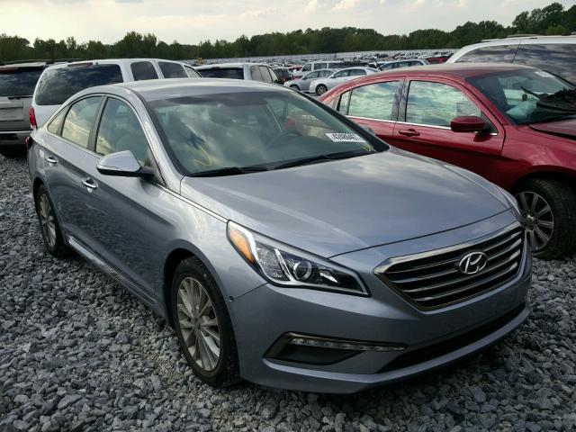 5NPE34AF4FH127336 - 2015 HYUNDAI SONATA SPO SILVER photo 1