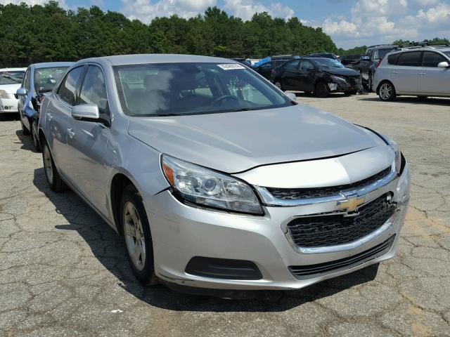 1G11C5SL2FF116458 - 2015 CHEVROLET MALIBU 1LT SILVER photo 1