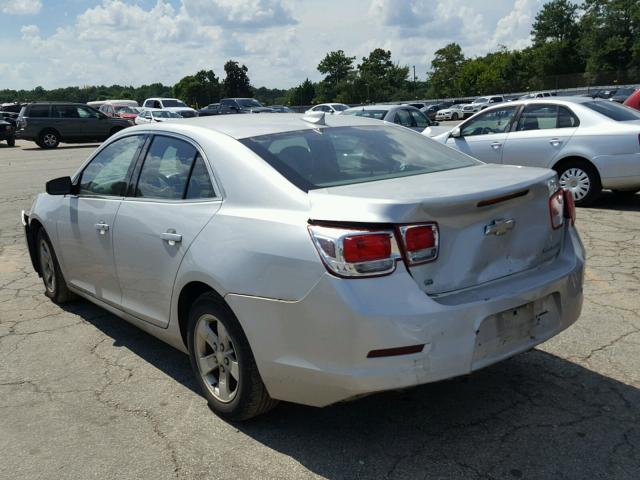 1G11C5SL2FF116458 - 2015 CHEVROLET MALIBU 1LT SILVER photo 3