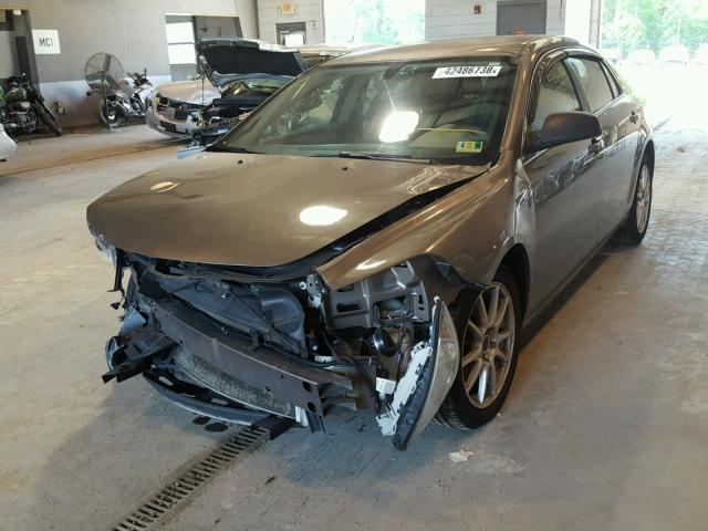 1G1ZB5E1XBF301013 - 2011 CHEVROLET MALIBU LS ნაცრისფერი ფოტო 2