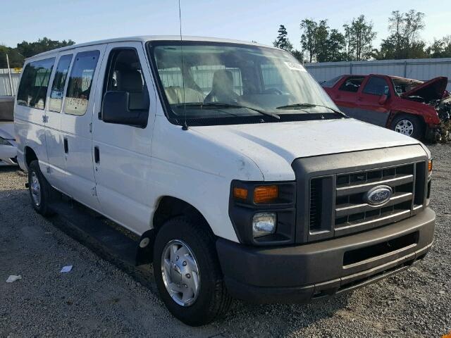 1FTNE1EW2CDB17909 - 2012 FORD ECONOLINE WHITE photo 1