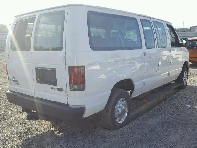 1FTNE1EW2CDB17909 - 2012 FORD ECONOLINE WHITE photo 4