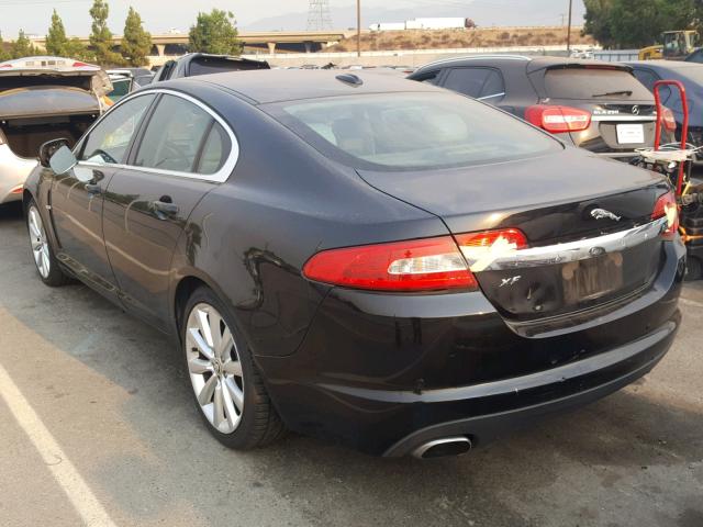 SAJWA0GB3ALR64527 - 2010 JAGUAR XF PREMIUM BLACK photo 3