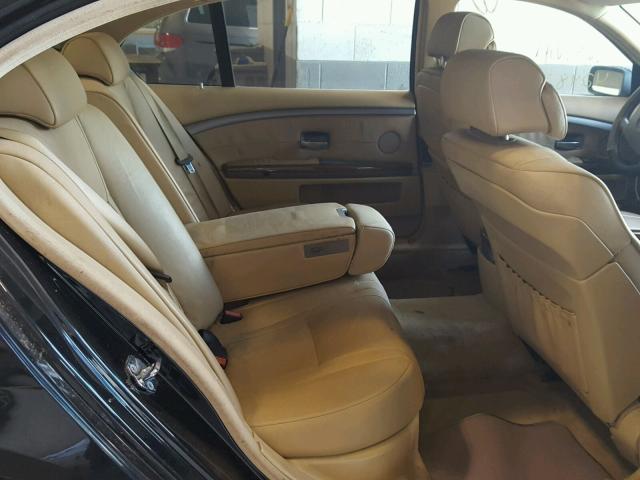 WBAGN63423DR09689 - 2003 BMW 745 LI Noir photo 6