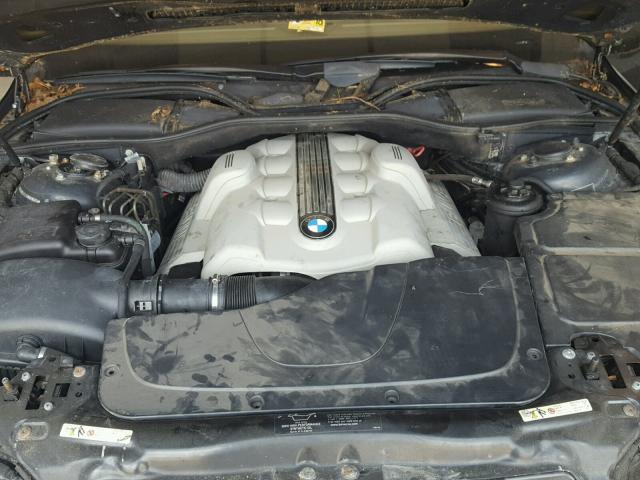 WBAGN63423DR09689 - 2003 BMW 745 LI Noir photo 7