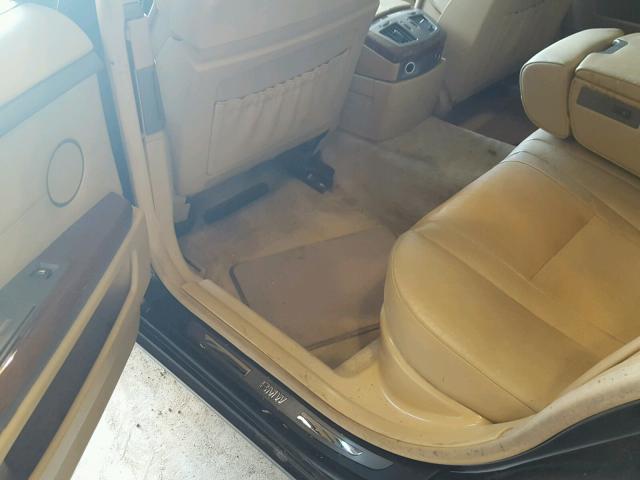 WBAGN63423DR09689 - 2003 BMW 745 LI Noir photo 9