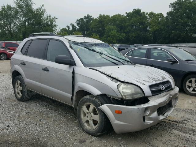 KM8JM12B15U078327 - 2005 HYUNDAI TUCSON GL SILVER photo 1