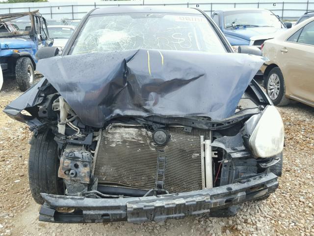 KMHCM36C37U004630 - 2007 HYUNDAI ACCENT BLUE photo 7