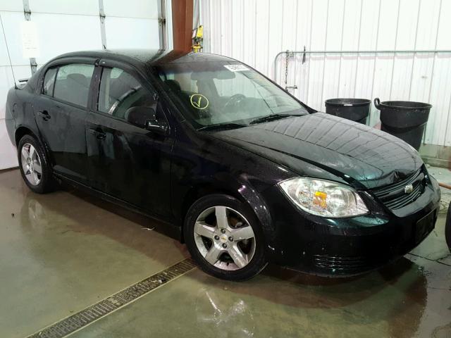 1G1AD5F54A7241215 - 2010 CHEVROLET COBALT 1LT BLACK photo 1