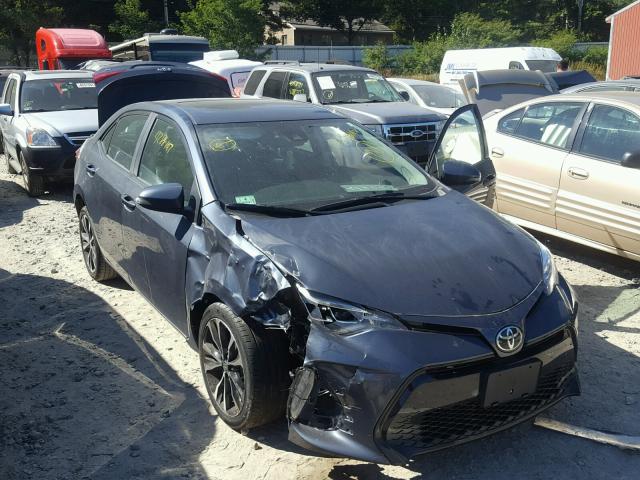 2T1BURHE8HC836495 - 2017 TOYOTA COROLLA L GRAY photo 9