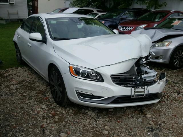 LYV402TM5JB167910 - 2018 VOLVO S60 PLATIN WHITE photo 1