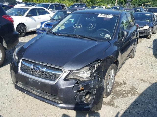 JF1GPAA60CH208409 - 2012 SUBARU IMPREZA BA GRAY photo 2