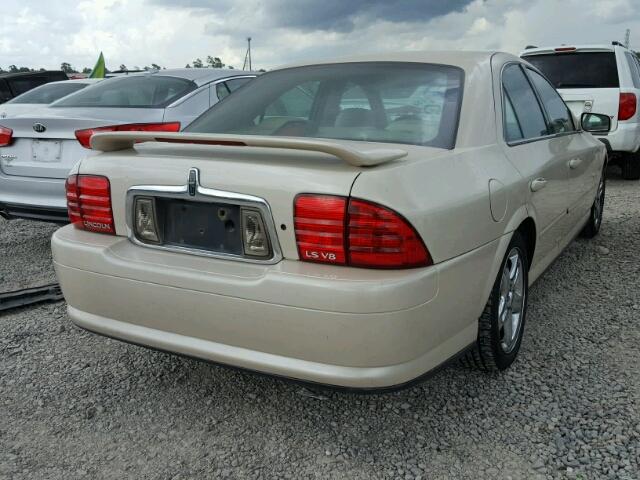1LNHM87A72Y704782 - 2002 LINCOLN LS 奶油色 照片 4