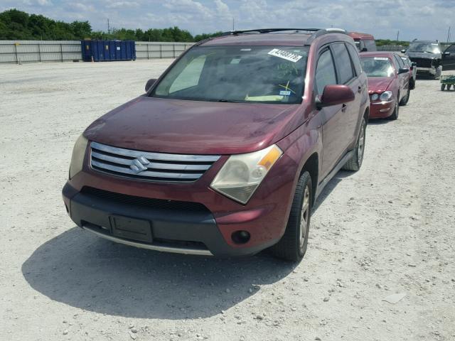 2S3DB717576104051 - 2007 SUZUKI XL7 LIMITE MAROON photo 2