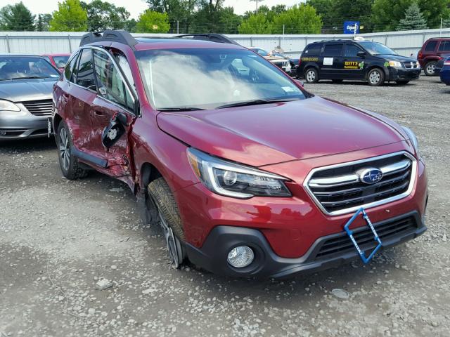 4S4BSENC1J3230855 - 2018 SUBARU OUTBACK 3. RED photo 1