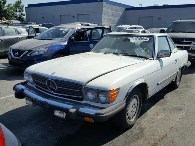 10704412045189 - 1978 MERCEDES-BENZ 450 SL WHITE photo 2