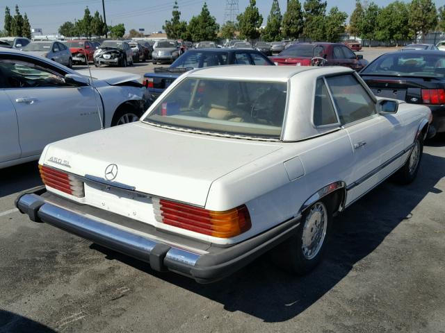 10704412045189 - 1978 MERCEDES-BENZ 450 SL WHITE photo 4