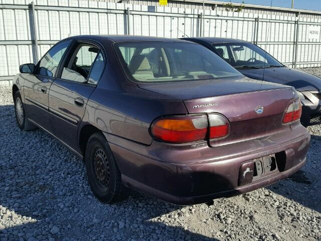 1G1ND52J3Y6303501 - 2000 CHEVROLET MALIBU PURPLE photo 3