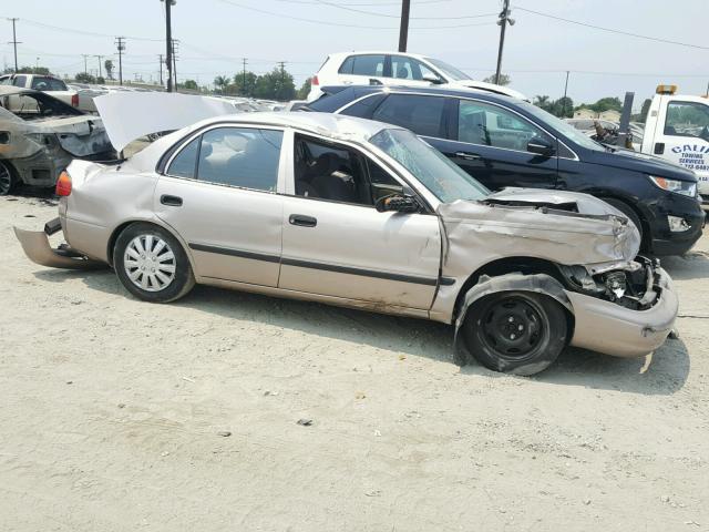 1Y1SK52811Z409233 - 2001 CHEVROLET GEO PRIZM GOLD photo 9