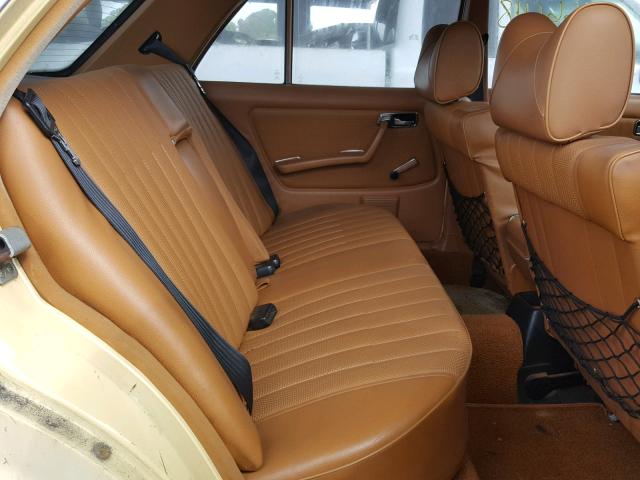 12312312132496 - 1979 MERCEDES-BENZ 240D YELLOW photo 6