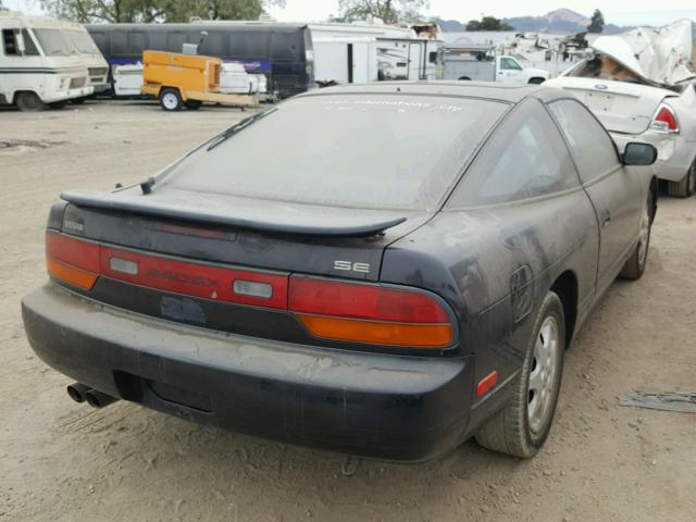 JN1MS36P8NW112974 - 1992 NISSAN 240SX BLACK photo 4