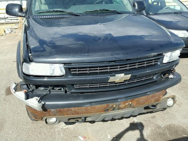 3GNFK16Z95G262559 - 2005 CHEVROLET SUBURBAN BLACK photo 7