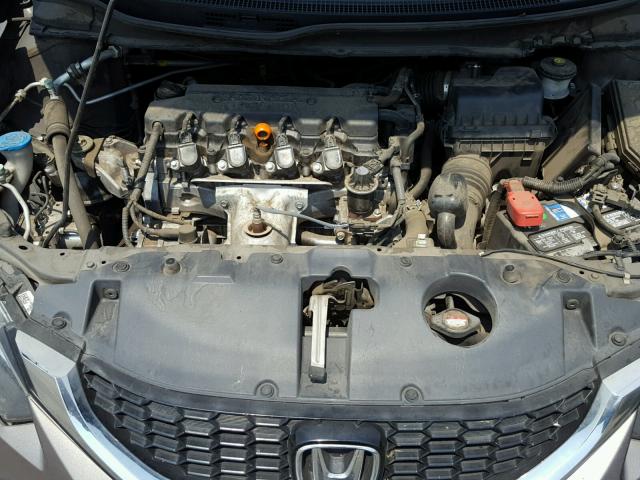 2HGFB2F91DH500290 - 2013 HONDA CIVIC EXL 棕色 照片 7