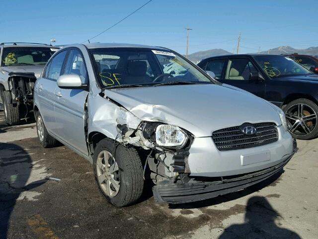 KMHCN4AC3AU467191 - 2010 HYUNDAI ACCENT GLS SILVER photo 1