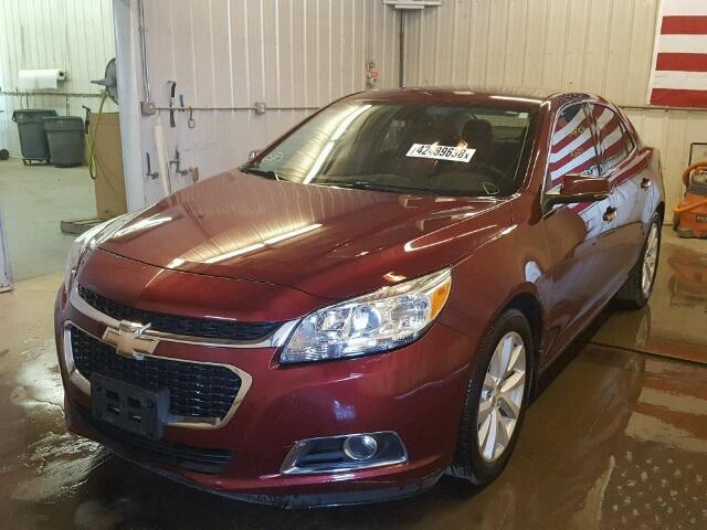 1G11F5SL1FF259151 - 2015 CHEVROLET MALIBU LTZ 栗色 照片 2