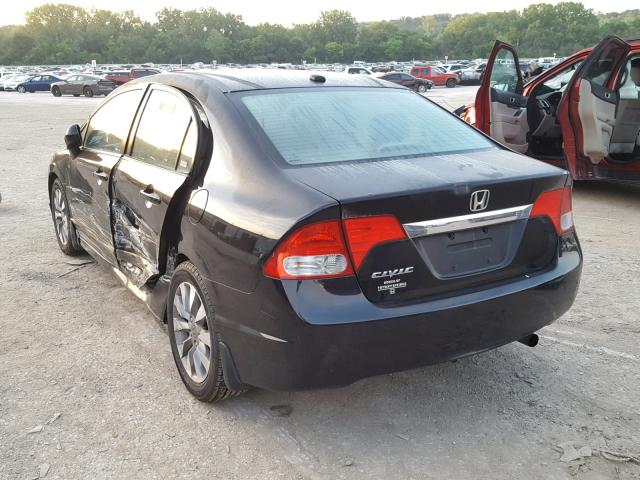 2HGFA16959H345697 - 2009 HONDA CIVIC EXL Qara foto 3
