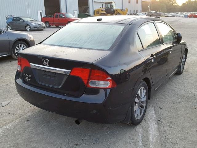 2HGFA16959H345697 - 2009 HONDA CIVIC EXL Qara foto 4