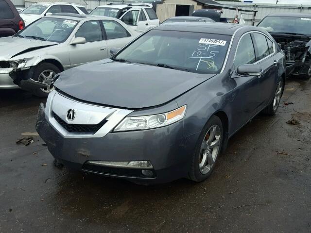 19UUA8F51AA006144 - 2010 ACURA TL GRAY photo 2