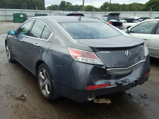 19UUA8F51AA006144 - 2010 ACURA TL GRAY photo 3