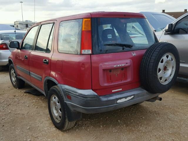 JHLRD2844XC013893 - 1999 HONDA CR-V LX RED photo 3