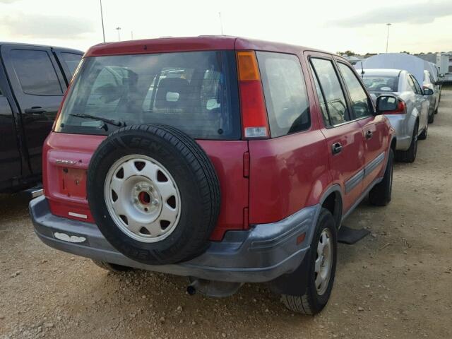 JHLRD2844XC013893 - 1999 HONDA CR-V LX RED photo 4