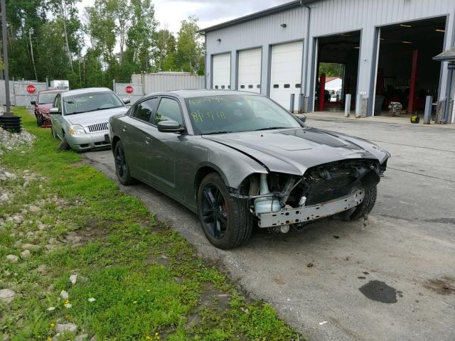 2C3CDXDT1CH241147 - 2012 DODGE CHARGER R/ GRAY photo 1