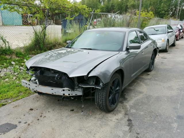 2C3CDXDT1CH241147 - 2012 DODGE CHARGER R/ GRAY photo 2