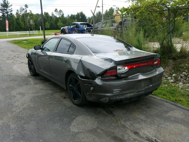 2C3CDXDT1CH241147 - 2012 DODGE CHARGER R/ GRAY photo 3