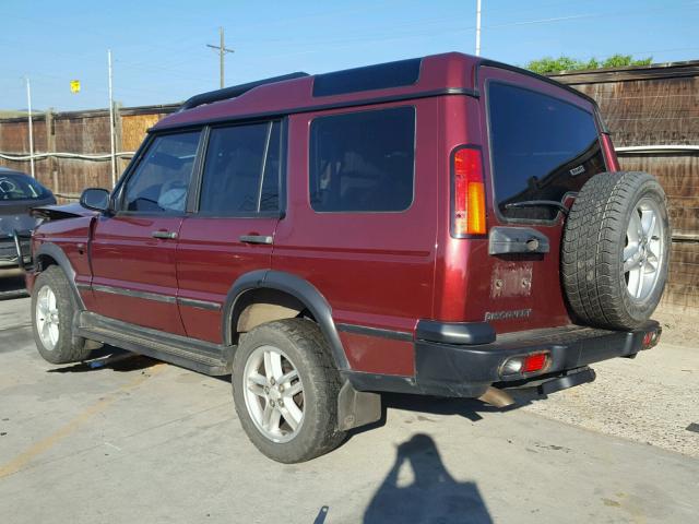 SALTW194X4A855515 - 2004 LAND ROVER DISCOVERY RED photo 3